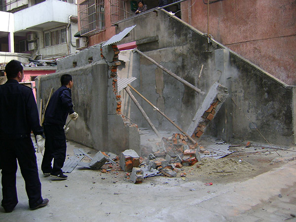 姑蘇區(qū)隔斷拆除